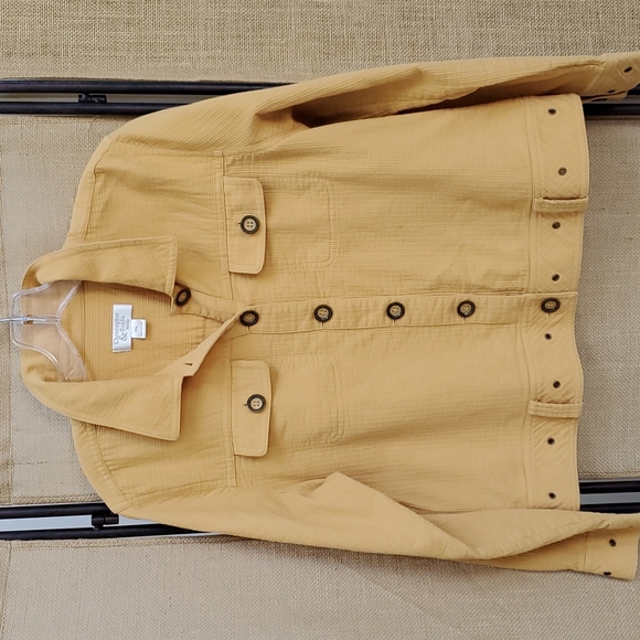 Christopher & Banks Jacket, Petite, 100% cotton - Picture 1 of 6